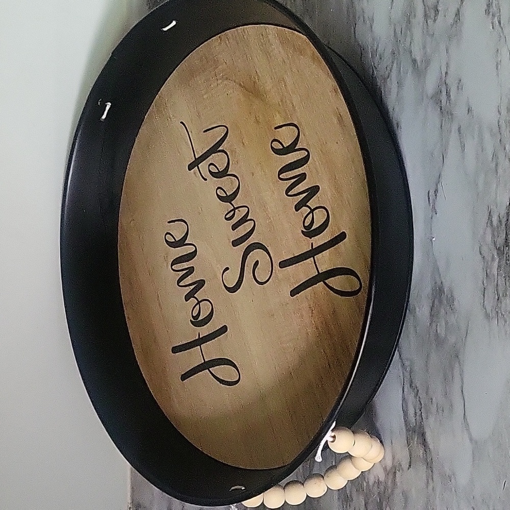 Tray with handles Bedtray Coffee Tray Home Sweet Home